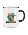 Puodelis Minecraft Alex and Steve Puodelis Minecraft Alex and Steve